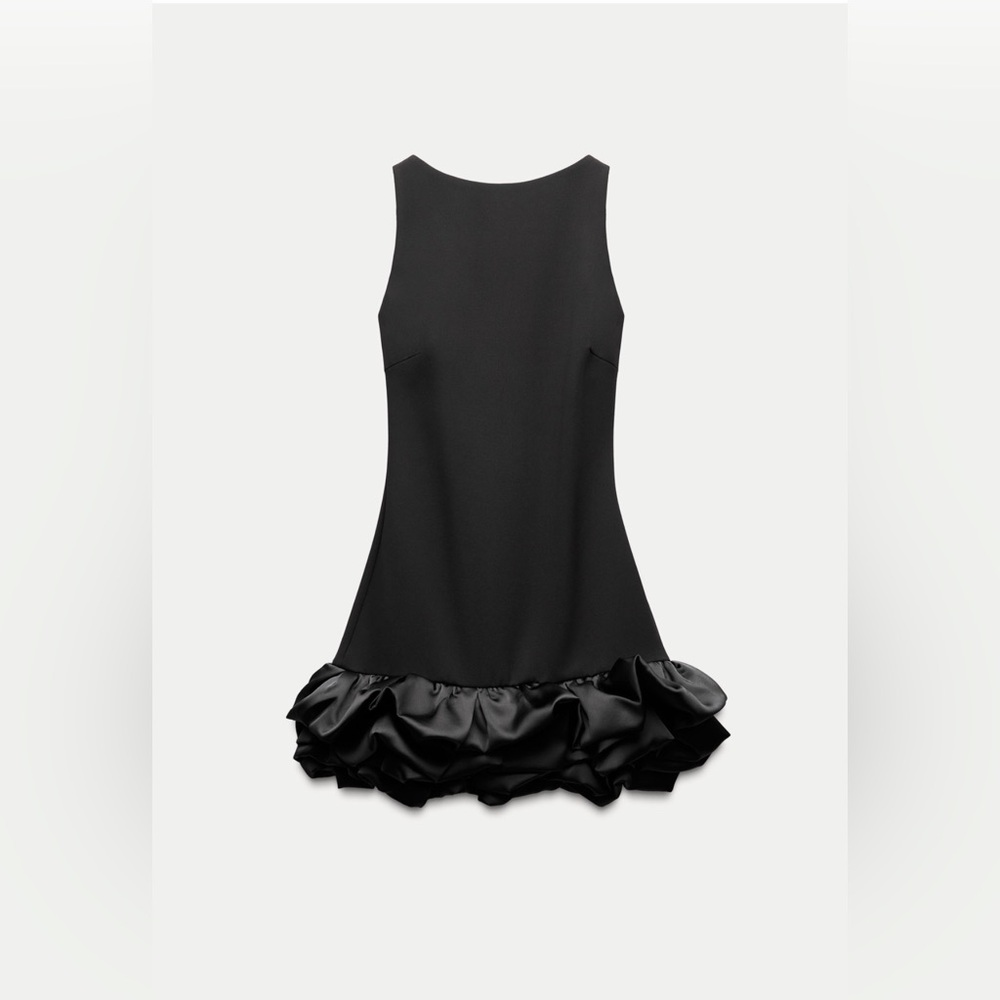 ZARA PUFF JUMPSUIT DRESS
